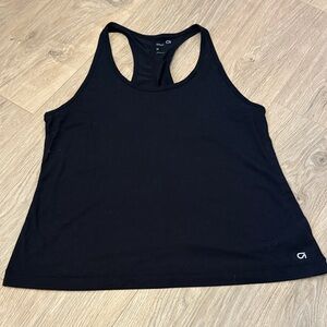 GAP Black Racerback Tank Top